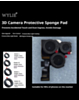 WYLIE 3D Front and Rear Camera Protective Sponge Sticker (4 Types / 70 Pcs / Box)