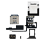 WYLIE iPhone 16 Pro / 16 Pro Max US Version ESIM Conversion to Dual SIM Card MEP Integration Solution Supports SIMHUB IC (Soldering Required)