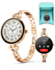 DaFit Women's Smart Watch with 1.04" AMOLED Display (GOLD) (Only Ground Shipping)
