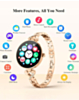 DaFit Women's Smart Watch with 1.04" AMOLED Display (GOLD) (Only Ground Shipping)