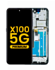 LCD Assembly with Frame for Nokia X100 5G (BLUE) (Premium)