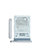 Sim Card Tray for Galaxy Tab S10+ / Tab S10 Ultra (X826 / X926) (SILVER) (5G Version)