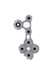 Conductive Rubber D-Pad Contact Buttons for Xbox One S Controller