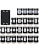 XinZhiZao CPU BGA Reballing Stencil Kit For MacBook/Notebook (23 Pcs Set) (Not Returnable) (Only Ground Shipping)