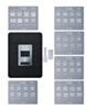 XinZhiZao CPU BGA Reballing Kit for iPhone 6 to 15 PM (A8 to A17)