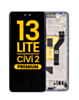 OLED Assembly with Frame for Xiaomi 13 Lite / Civi 2 (LITE BLUE) (Premium)