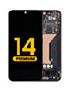 OLED Assembly with Frame for Xiaomi 14 (Black) (Premium)
