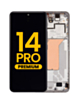 OLED Assembly with Frame for Xiaomi 14 Pro (Silver) (Premium)