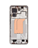 OLED Assembly with Frame for Xiaomi 14 Pro (Silver) (Premium)