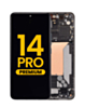 OLED Assembly with Frame for Xiaomi 14 Pro (Titanium) (Premium)