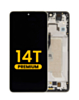 OLED Assembly with Frame for Xiaomi 14T (Lemon Green) (Premium)