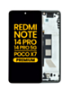 OLED Assembly with Frame for Xiaomi Redmi Note 14 Pro / Note 14 Pro 5G / Poco X7 (Premium)
