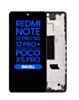 LCD Assembly with Frame for Xiaomi Redmi Note 12 Pro 5G / Redmi Note 12 Pro+ / Poco X5 Pro (Aftermarket Incell)