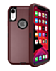 Heavy Duty Case for iPhone XR (MAROON & BLACK) (Only Ground Shipping)