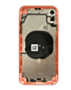 Back Housing Frame with Small Components Pre-Installed for iPhone XR (NO LOGO) (CORAL)