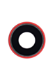Back Camera Lens with Bracket for iPhone XR (RED)