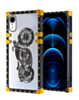 Square Case with Mirror Design - Style 1 for iPhone XR (Only Ground Shipping)