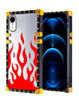 Square Case with Mirror Design - Style 4 for iPhone XR (Only Ground Shipping)