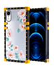 Square Case with Mirror Design - Style 9 for iPhone XR (Only Ground Shipping)