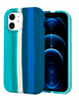 Dual Layer Serrated Case - RAINBOW GREEN for iPhone XR (Only Ground Shipping)