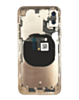 Back Housing Frame with Small Components Pre-Installed for iPhone XS (NO LOGO) (GOLD)