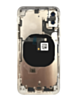 Back Housing Frame with Small Components Pre-Installed for iPhone XS (NO LOGO) (SILVER)