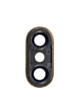 Back Camera Lens with Bracket for iPhone XS Max / XS (GOLD)