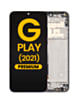 LCD Assembly with Frame for Motorola Moto G Play (XT2093 / 2021) (GRAY) (Premium)