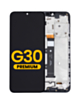 LCD Assembly with Frame for Motorola Moto G30 (XT2129-2) (BLACK) (Premium)