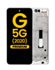 LCD Assembly with Frame for Motorola Moto G 5G (XT2113-3 / 2020) (FROSTED SILVER) (Premium)
