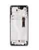 OLED Assembly with Frame for Motorola Edge 2022 (XT2205-1) (BLACK) (Premium)