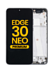 OLED Assembly with Frame for Motorola Edge 30 Neo (XT2245-1 / 2022) (BLACK ONYX) (Premium)