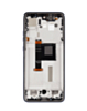 OLED Assembly with Frame for Motorola Moto Edge 50 Neo (XT2409-3 / 2024) (GRISAILLE) (Premium)
