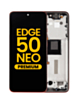 OLED Assembly with Frame for Motorola Moto Edge 50 Neo (XT2409-3 / 2024) (POINCIANA) (Premium)