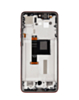 OLED Assembly with Frame for Motorola Moto Edge 50 Neo (XT2409-3 / 2024) (POINCIANA) (Premium)
