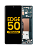 OLED Assembly with Frame for Motorola Moto Edge 50 (XT2407-3 / 2024) (JUNGLE GREEN) (Premium)