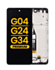 LCD Assembly with Frame for Motorola Moto G04 (XT2421 / 2024) (Premium)