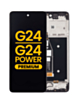 LCD Assembly with Frame for Motorola Moto G24 (XT2423 / 2024) / G24 Power (XT2425-1 / 2024) (Premium)