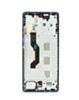 OLED Assembly with Frame for Motorola Moto G85 (XT2427-3 / 2024) (COBALT BLUE) (Premium)
