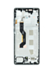 OLED Assembly with Frame for Motorola Moto G85 (XT2427-3 / 2024) (URBAN GREY) (Premium)