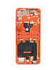Main OLED Assembly with Frame for Motorola Moto Razr 50 (XT2453 / 2024) (SPRITZ ORANGE) (Premium)