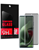 Privacy Tempered Glass for Motorola Moto G96 (XT2531 / 2025) (Case Friendly / 3D Curved / Anti-Spy / 1 Piece)