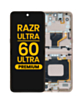 Main OLED Assembly with Frame for Motorola Razr Ultra / Razr 60 Ultra (XT2551 / 2025) (MOUNTAIN TRAIL) (Premium)