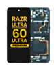 Main OLED Assembly with Frame for Motorola Razr Ultra / Razr 60 Ultra (XT2551 / 2025) (SCARAB) (Premium)
