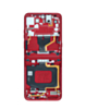 Main OLED Assembly with Frame for Motorola Razr Ultra / Razr 60 Ultra (XT2551 / 2025) (RIO RED) (Premium)