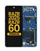 Main OLED Assembly with Frame for Motorola Razr 2025 / Razr 60 (XT2553 / 2025) (GIBRALTAR SEA) (Premium)