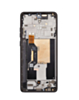 OLED Assembly with Frame Compatible for Moto G Stylus 5G (XT2619 / 2026) (COAL SMOKE) (Premium)