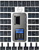 Order the YCX M8 multifunctional tester box for iPhone and Android phones, 55-piece set.