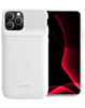 Slim Protective Charging Case (5000 mAh) for iPhone 13 Mini (WHITE) (Only Ground Shipping)