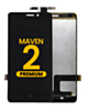 LCD Assembly without Frame for ZTE Maven 2 (Z831) (BLACK) (Premium)